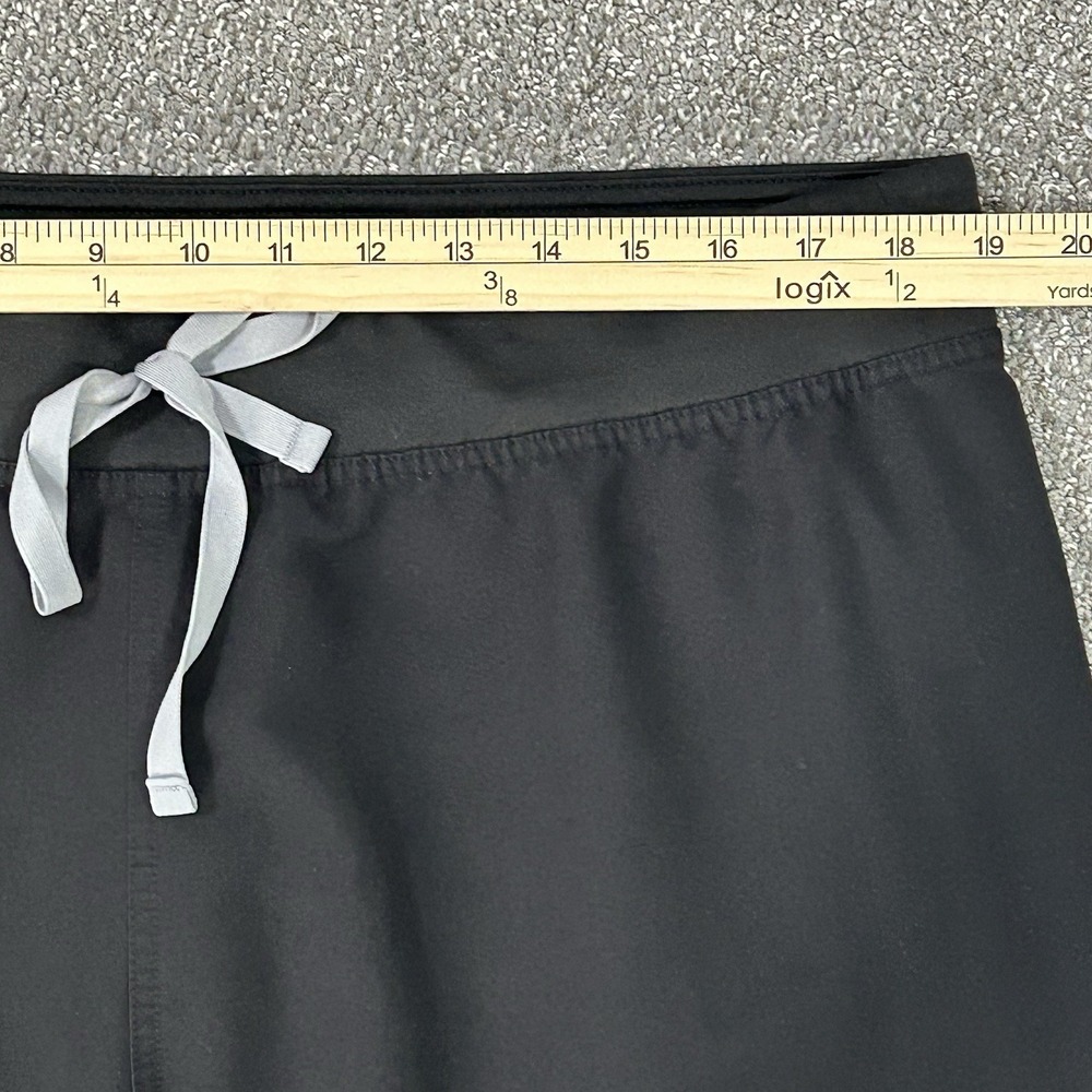 FIGS Technical Collection Scrub Pants -Mens XL/T- Black Tall 33" Inseam Stretch - Picture 8 of 10
